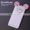 Mickey Mouse Luxury Diamond Ears TPU Phone Case for Girl for iphone 6 6s 6plus 7