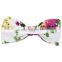 Hot-sales kids fabric hair bows small floral color boutique cloth hair bow children hair accessory hair bow for girls CB-3673