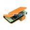 Free sample Popupar Flip Soft leather phone case for apple iphone5 and iphone 5s with card slot