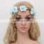 DSFG002B Bride floral headwear headband /hair band accesoory Fashion summer wedding flower garland crown