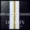 Dull Matt Gold Silver Metallic Teeth Plastic Resin Vislon Delrin Zipper