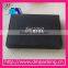 Black paper folding box with your logo printing