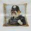 PLUS Home Textile animal wholesale decorative pillow covers cotton linen cushion cover