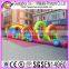 Children Toys Train Inflatable Obstacle With Free EN14960 Certificate