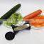 Green Black Stainless Steel Spirelli Spiral Slicer Spiral Vegetable Slicer as seen on TV