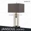 JANSOUL factory direct silver desk light for hotel