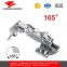 special adjustable angle hinge 165-degree for cabinet