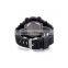 Stainless steel case back plastic wrapped digital compass watch