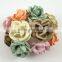 4 Colors, Large Handmade Mulberry Paper Flower, Wedding Party, Scrap-booking Crafts R60
