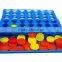 Promotional customized logo design desktop plastic bingo game table game set for kid and adult in color box
