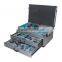 Silver Custom Aluminium Tool Case with Drawers, ZYD-TL011