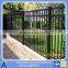 China powder coated steel tube fence