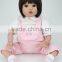Handmade lifelike silicone lifelike baby doll soft 20inch reborn doll npk