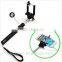 Extendable Selfie Handheld Stick Monopod with Adjustable Phone Holder and Bluetooth Wireless Remote Shutter