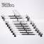 Custom Black Metal Power Clothes Hanger Metal Garment Hanger