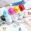 Mini Multicolor Cute Capsule Shape Samll Ball Pen , Cheap Plastic Gift Pens For Kids