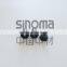 CNC machine silicon nitride bushing, Si3N4 bushing, small ceramic pins