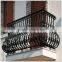 Hotsale outdoor ornamental wrought iron picket fencing for home, garden, villa