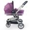 New and Luxury Design 3 in 1 Baby Stroller with EN1888:2012 certificate