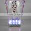 New plastic LED bottle cooler