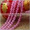 4mm/6mm/8mm/10mm Wholesale Natural Pink Agate Gemstone beads, faceted round shape Pink agate beads