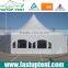 White PVC frame pinnacle tent pinnacle events canopy