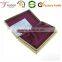 Elegant texture pattern silk lining promotion gift packaging box credit card storage box