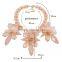 Wholesale 2014 Bohemian Tassels Drop Vintage Gold Choker Chain Neon Bib Statement Necklaces & Pendants Fashion Jewelry For Woman