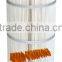 Laminated polyester fiber dust collector filter cartridge