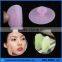 woman beautify makeup kit reusable silicone herbal facial brush