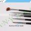 ANY Wood Handle 5 Black Nail Brush For Nail Beauty Design
