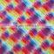 colorful abstract printed nylon spandex swimwear fabric