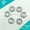 NA4 Round Diamond-Look Acrylic Rhinestone Buttons 2 Holes Faceted Sew On Button Box Garment Accessories Scrapbooking DIY Craft