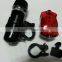 2016 1Set Waterproof 5 LED Lamp Bike Bicycle Front Head Light+Rear Safety Flashlight Black,