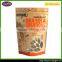 Most popular recyclable zipper stand up kraft paper bag for food