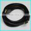 30cm Panel Mount DisplayPort male to female Cable