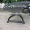 Metal outdoor long bench outdoor circle bench