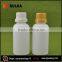 wholesale fancy small frosted matte white glass dropper bottle for olive oil                        
                                                                                Supplier's Choice