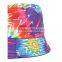Promotional top quality new design hot sale fashion custom tie dyed bucket hat bulk with your own logo
