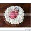 baby photo prop pom pom blanket