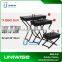 Three Size Height Adjustable Folding Camping BBQ Grill