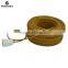 New Style Popular Colourful Textile Power Cord ,Brown Yellow Fabric Power Cord Round