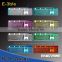 E-3LUE EM725 professional multimedia gaming keyboard with rainbow color
