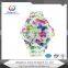 bulk watches custom logo flowers printing