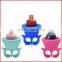 Eco-friendly silicone nail polish bottle holder