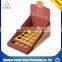 Colorful super-market use corrugated paper display tray, display box