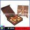 Quality new arrival china chocolate box with clear lid