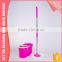 High quality various color logo printed mop bucket spin mop