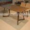 no folded wooden dining table sets used for restaurant