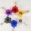 flower shaped id card holder reel, retractable badge reel